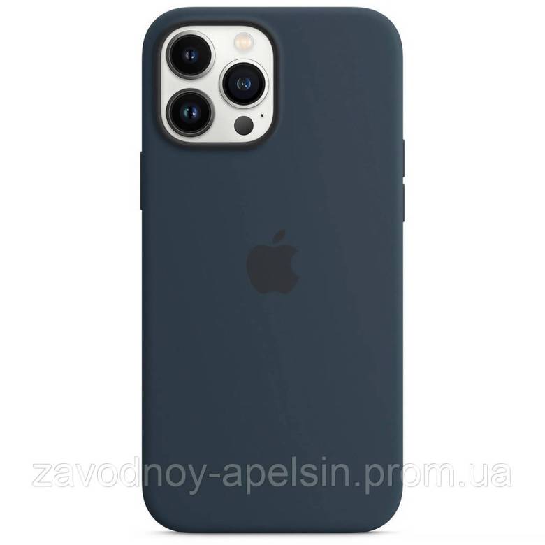 IPhone 13 Pro Max Чехол оригинальный Silicone Case (Midnight) - фото фото фото 0