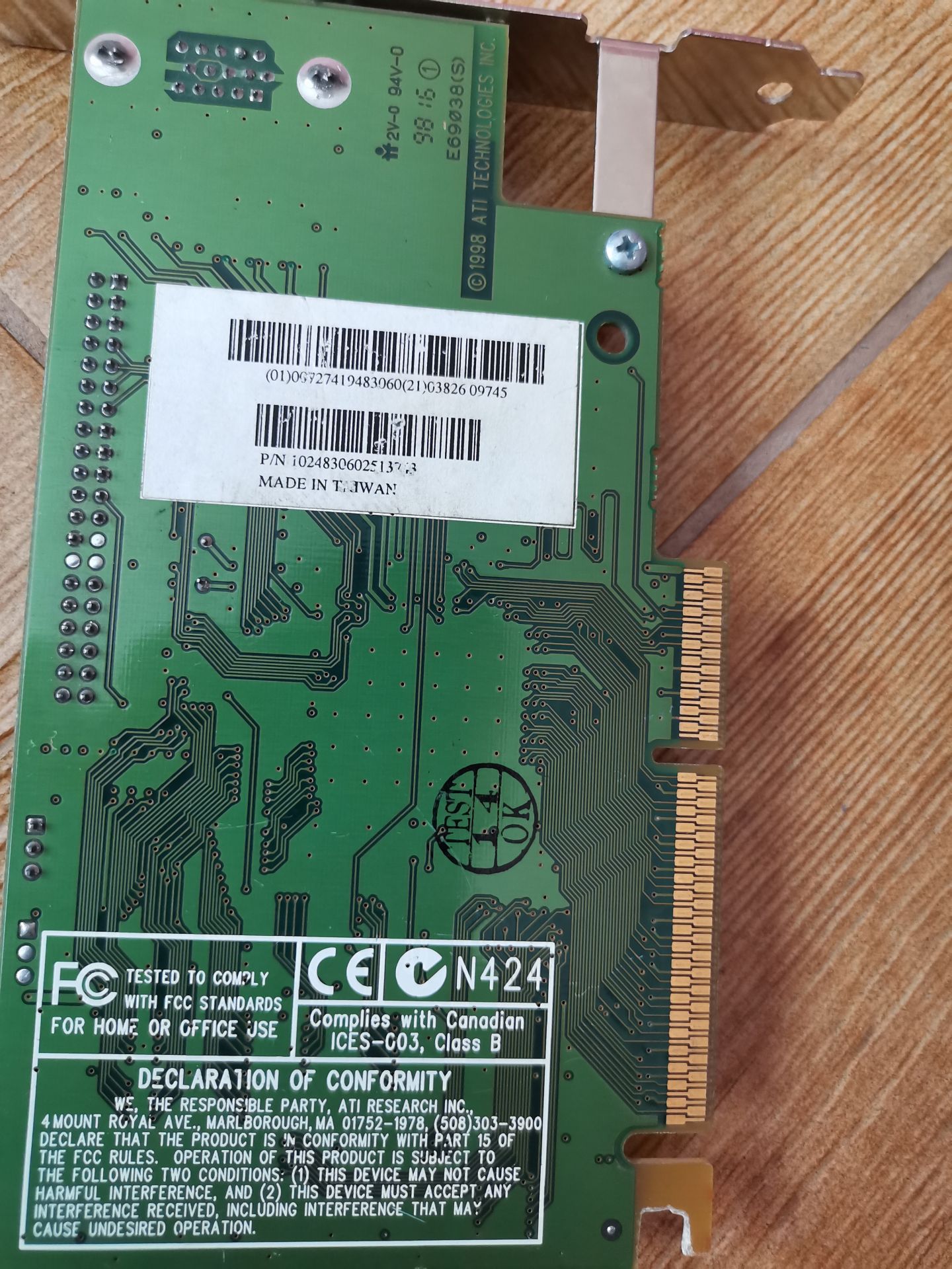 Видеокарта ATI 3D Rage IIC AGP SDRAM SDR - фото фото фото 1