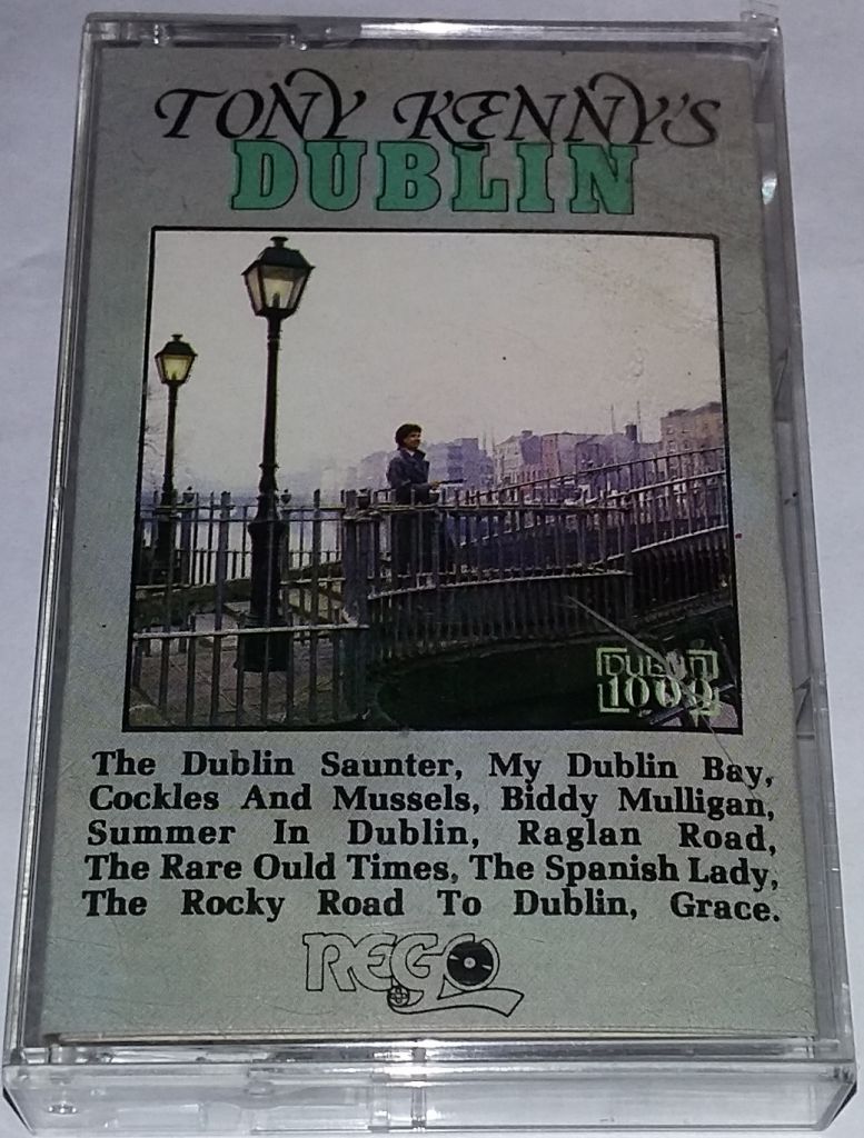 TONY KENNY Tony Kenny's Dublin. Cassette   (Ireland) - фото фото фото 0