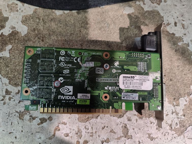 Видеокарта Inno3D GeForce 8400 GS N84GS-4SDV-C2BX 512MB PCI-E № 250702101 - фото фото фото 2