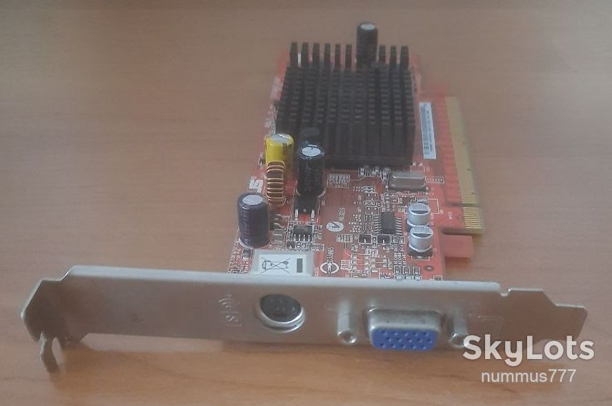 Відеокарта Asus ATI Radeon X300 SE 128MB GDDR 64bit PCI-E Тест ОК - фото фото фото 1