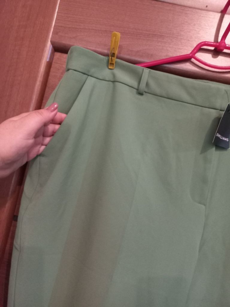нові зелені брюки 62р - фото фото фото 5