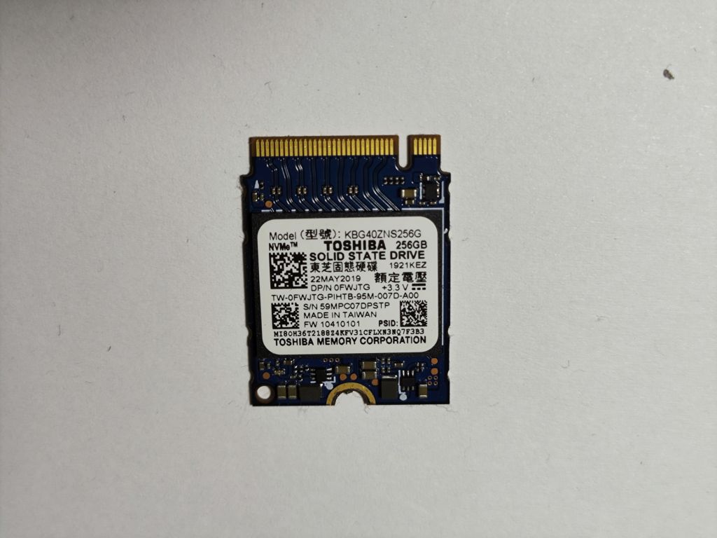 Накопичувач SSD M.2 2230 256GB TOSHIBA - фото фото фото 0
