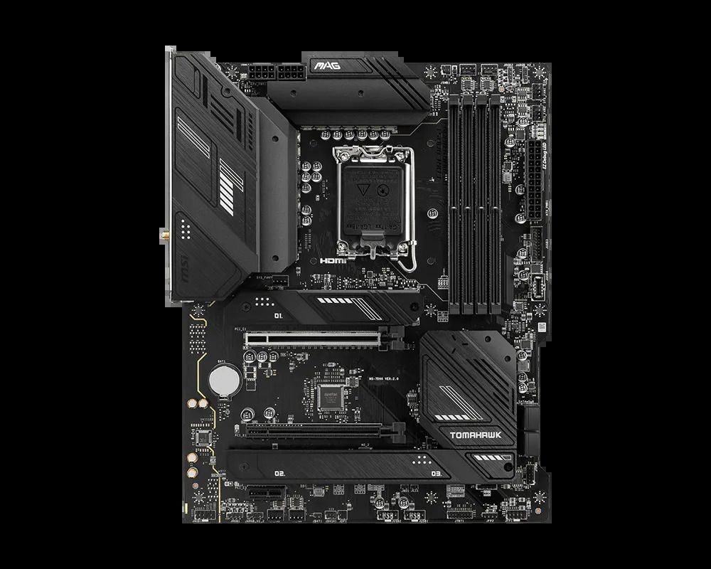 Мать 1700, MSI MAG B760 TOMAHAWK WI-FI. Intel B760, DDR5 - фото фото фото 1