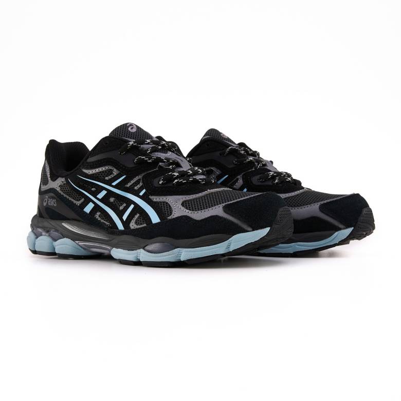 Asics Gel-NYC Black Blue 37 38 - фото фото фото 1