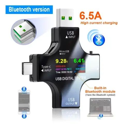 USB тестер Atorch J7-C Bluetooth версия - фото фото фото 0