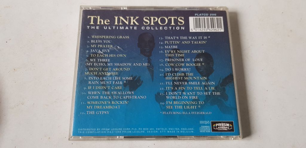 The Ink Spots The Ultimate Collection CD фірмовий - фото фото фото 1