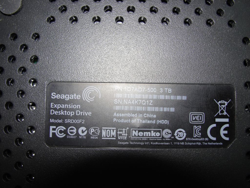 Зовнішній накопичувач HDD 3.5" Seagate 3Tb - фото фото фото 2