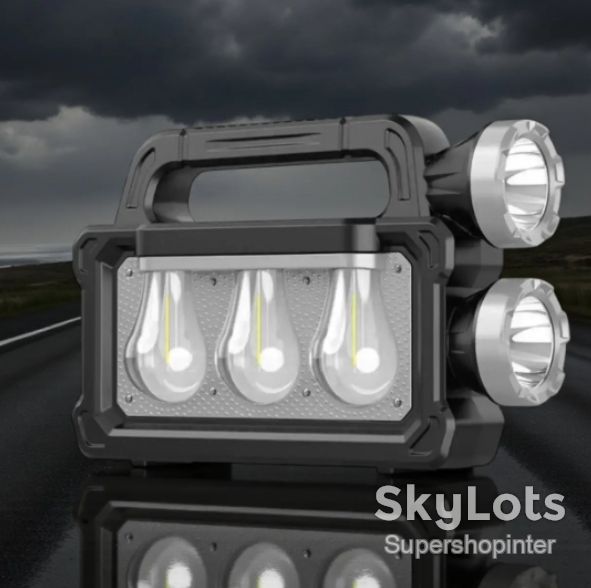 Фонарь ручной Hurry-bolt Multifunctional Portable Lamp HNB-7718-3W - фото фото фото 5