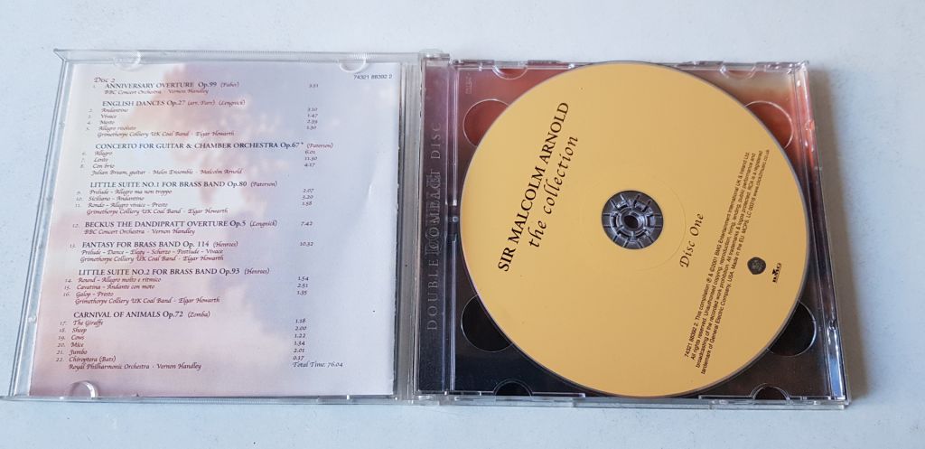 Sir Malcolm Arnold The Collection 2CD фірмовий - фото фото фото 2