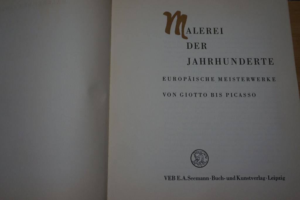 Картины веков.Malerei der Jahrhunderte - Europaische Meisterwer  ( альбом на нем языке) - фото фото фото 1