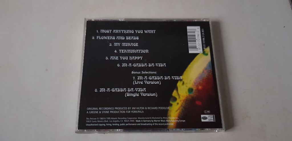 Iron Butterfly In-A-Gadda-Da-Vida CD фірмовий - фото фото фото 1