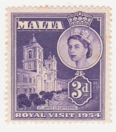 Мальта  1954 г..№ 232 ** - фото фото фото 0