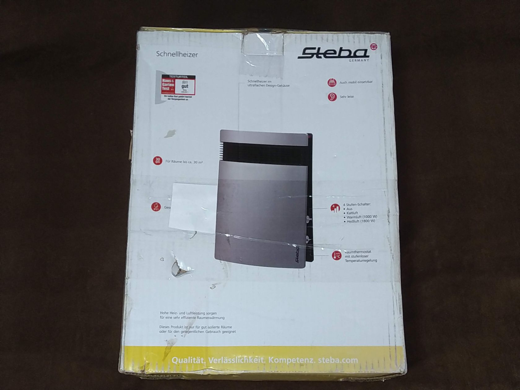 Тепловентилятор / обігрівач Steba LITHO KS 1  (1800W, Germany) - фото фото фото 7