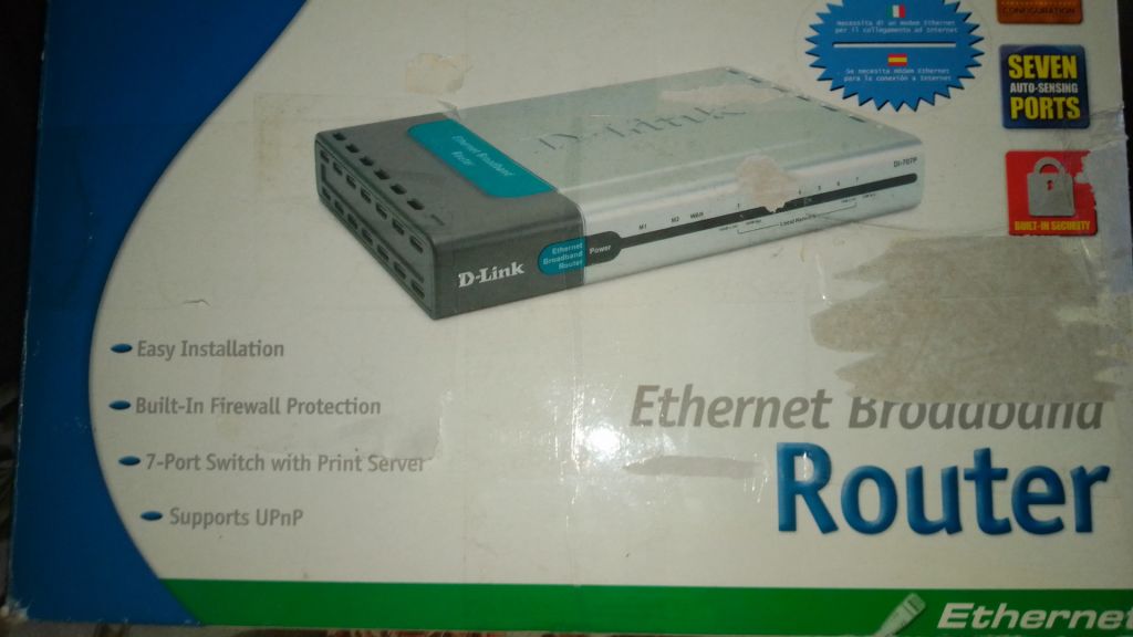Роутер  проводной D-Link PI-707P Broadband, Router 7 port - фото фото фото 0