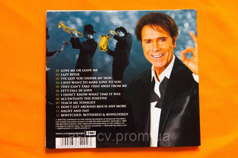 Музичний диск CD. CLIFF RICHARD - BOLD AS BRASS - фото фото фото 1