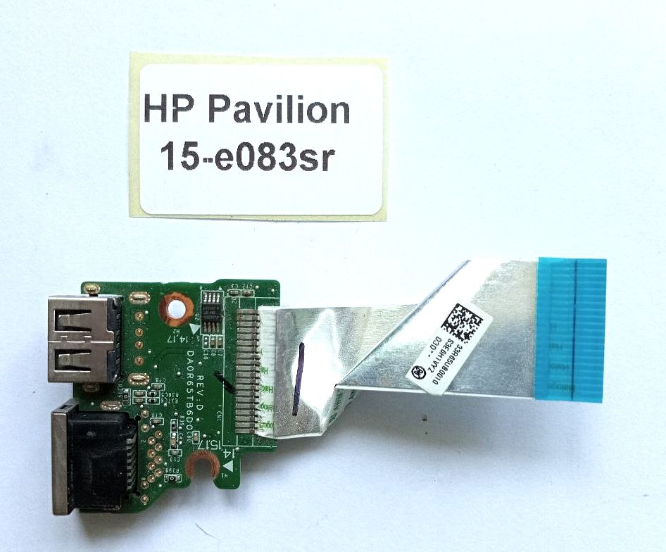 Плата USB+LAN HP 33R65UB0010 для HP Pavilion 15-e083sr - фото фото фото 0