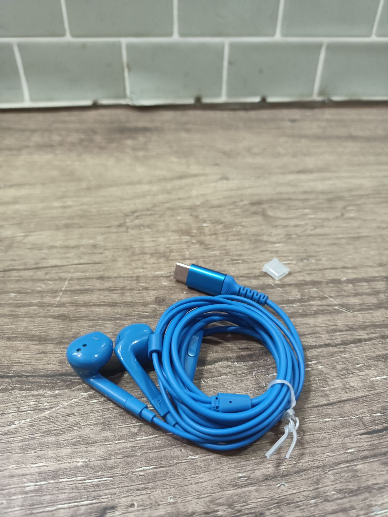 Провідні навушники Ludos USB Type-C сині 3897 - фото фото фото 0