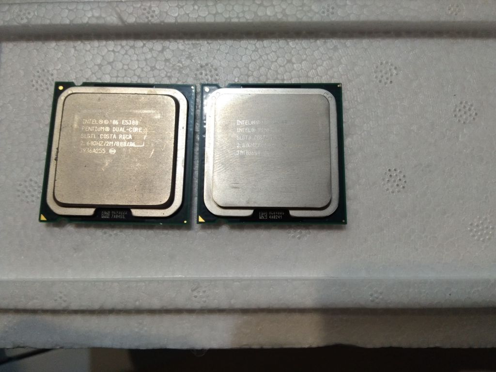 Продам процесор Intel Pentium E5300-5500 2.7/2.8 Ghz - socket 775   (№29) - фото фото фото 1