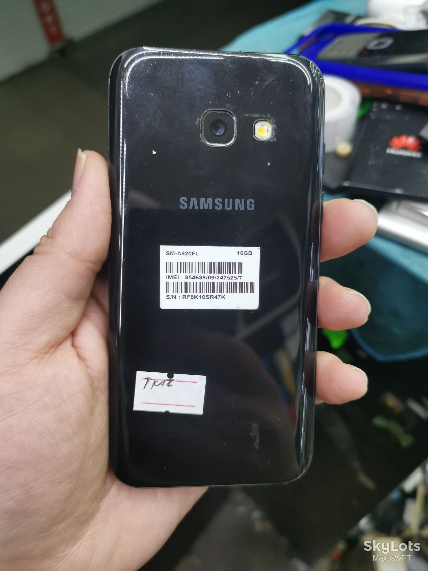 #1237 sklad samsung a320 black fl - фото фото фото 1