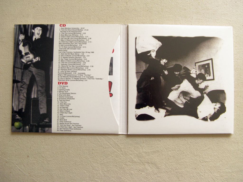 CD+DVD Beatles. Live at Shea Stadium. 1965/2005. - фото фото фото 1