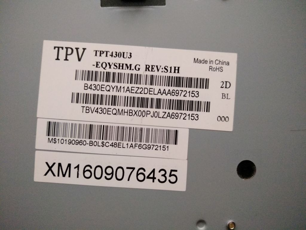 LVDS кабель  (шлейф) для телевизора Philips 43PUS6201/12 - фото фото фото 2