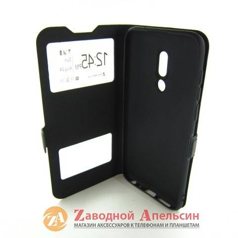 Чехол книжка Meizu 16 16X Smart Case black - фото фото фото 2