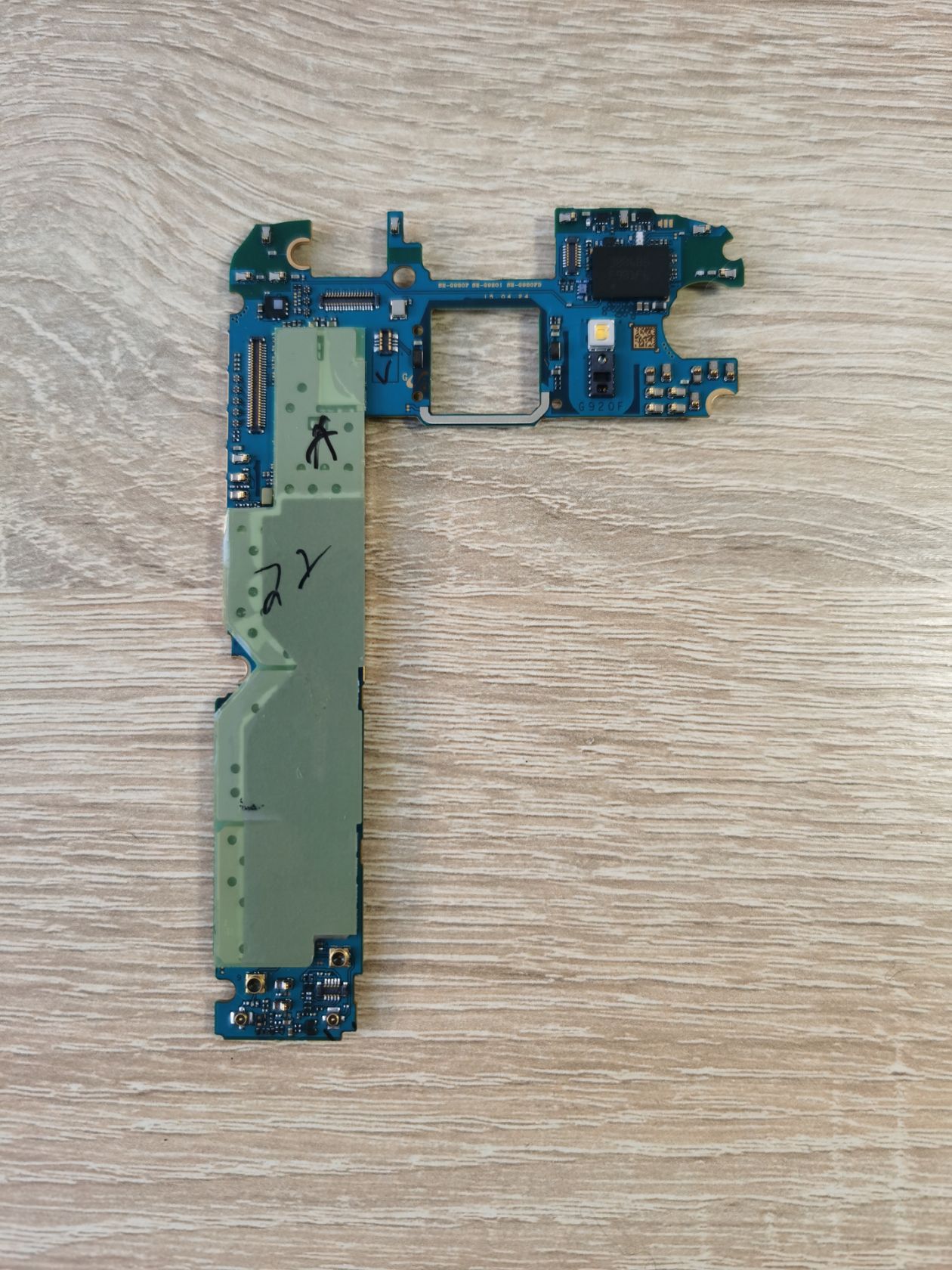 Samsung Galaxy S6   (SM-G920F) - материнська плата - НЕ РОБОЧА!!! - фото фото фото 0