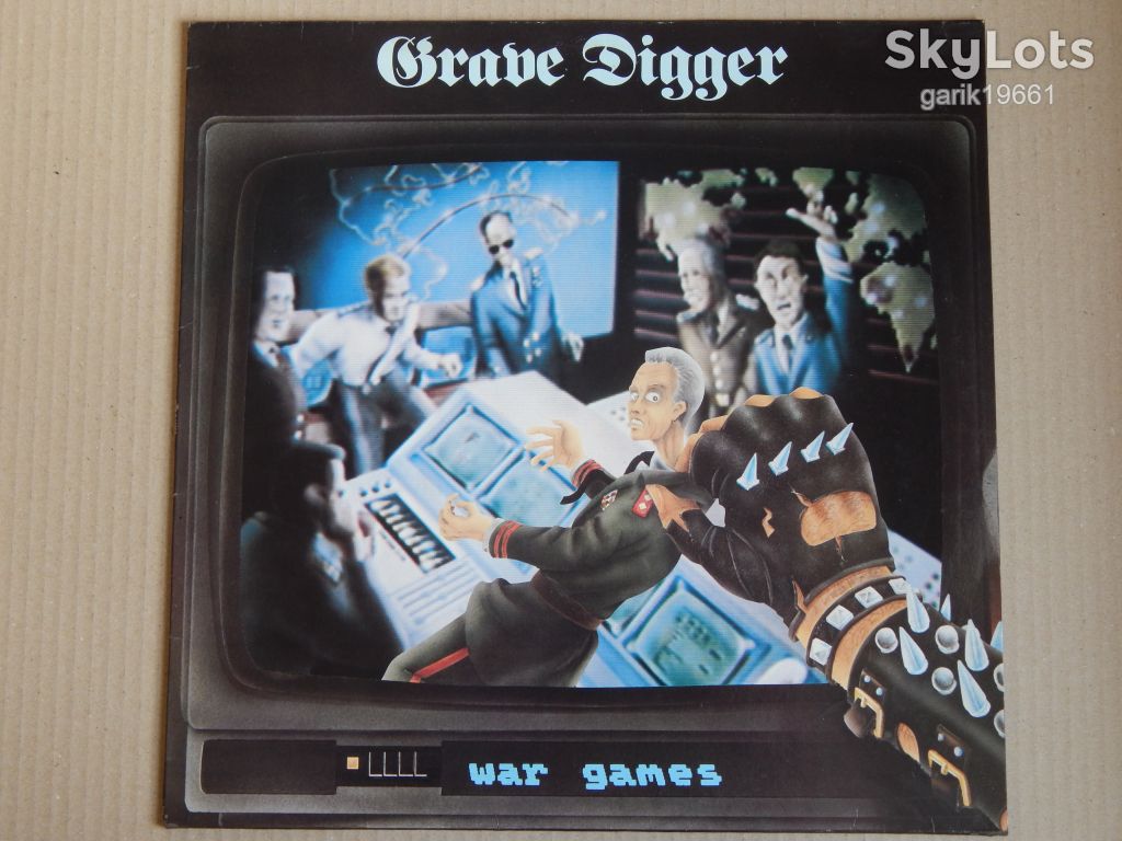 Grave Digger ‎– War Games   (Noise ‎– N 0034, Germany) NM-/NM- - фото фото фото 0