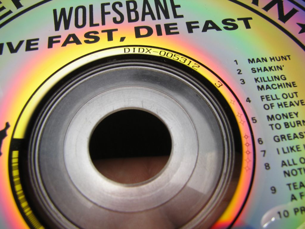 WOLFSBANE - Live Fast, Die Fast  (1989 Def American 1st press,USA) - фото фото фото 3
