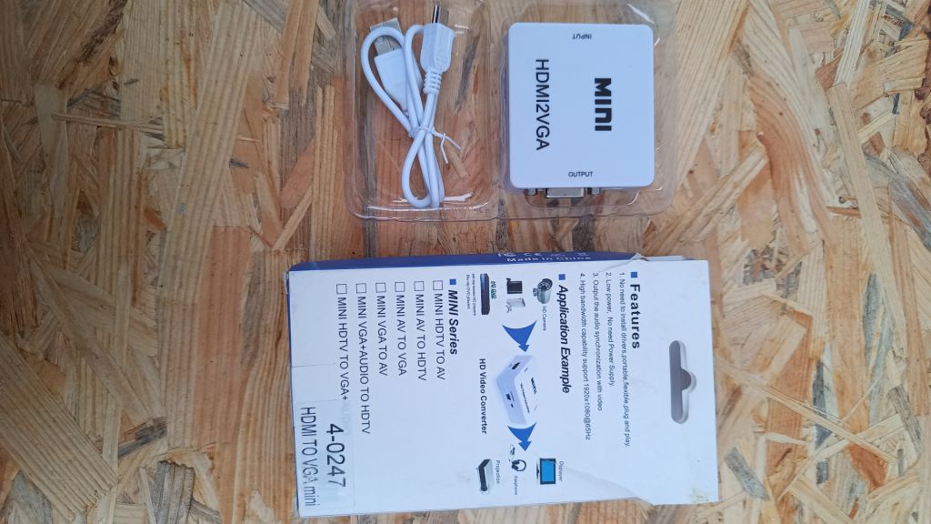 Конвертеры видеосигнала HDMI to VGA      (б/у, рабочие) - фото фото фото 2