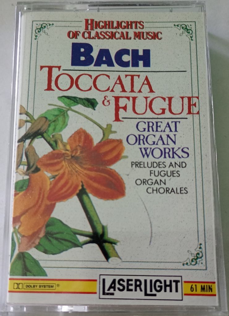 BACH Toccata &amp; Fugue. Cassette US - фото фото фото 0