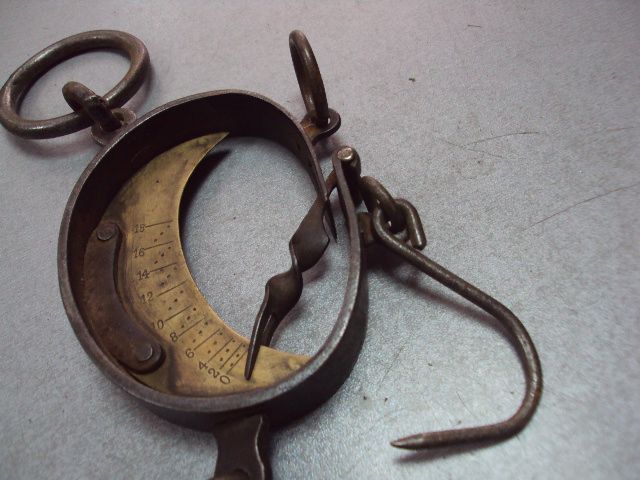 Весы кантер царские ручные латунь длина 28 см царизм №11554 - фото фото фото 3