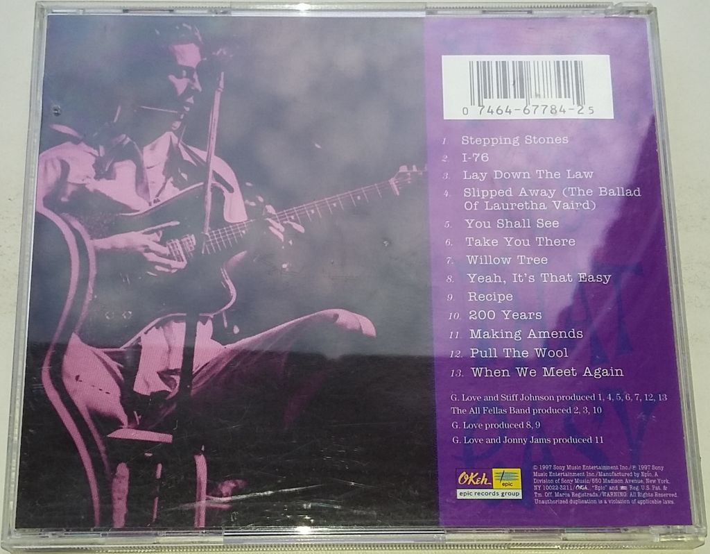 G.LOVE &amp; SPECIAL SAUCE  Yeah, It's That Easy  CD US - фото фото фото 2