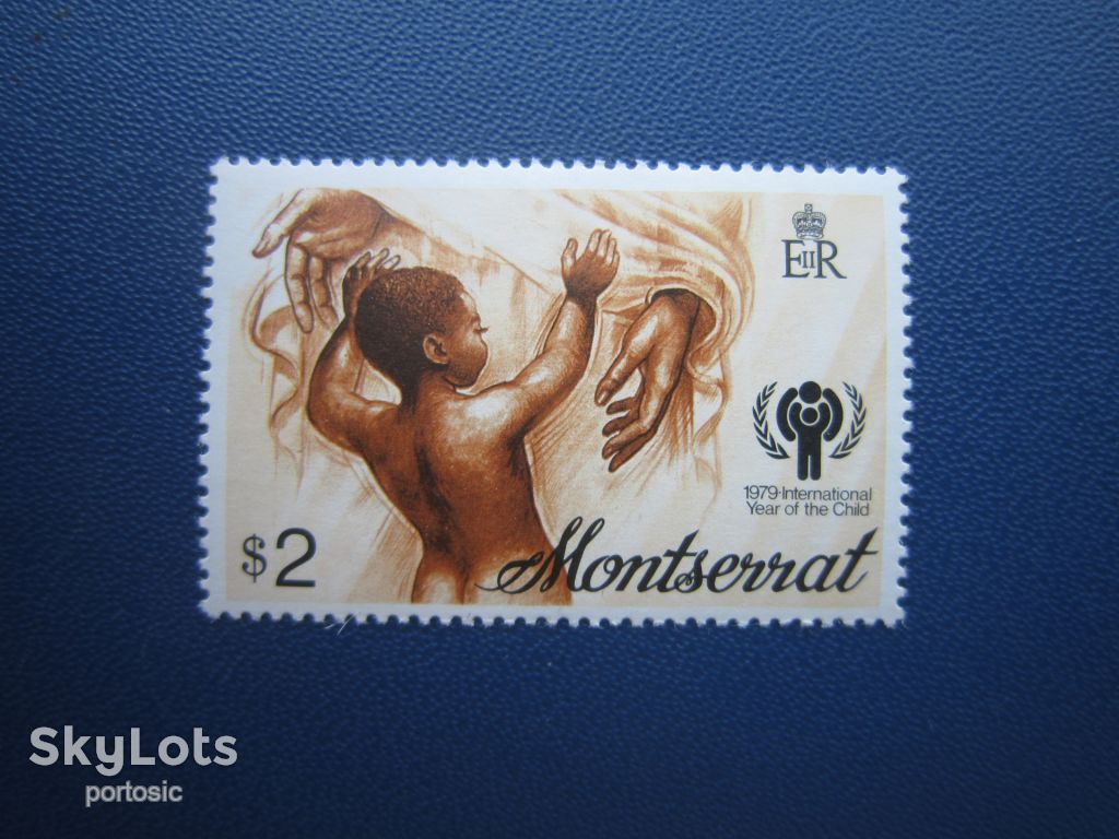 Марка Монтсеррат 1979 рік дитини дитинство дитина MNH - фото фото фото 0