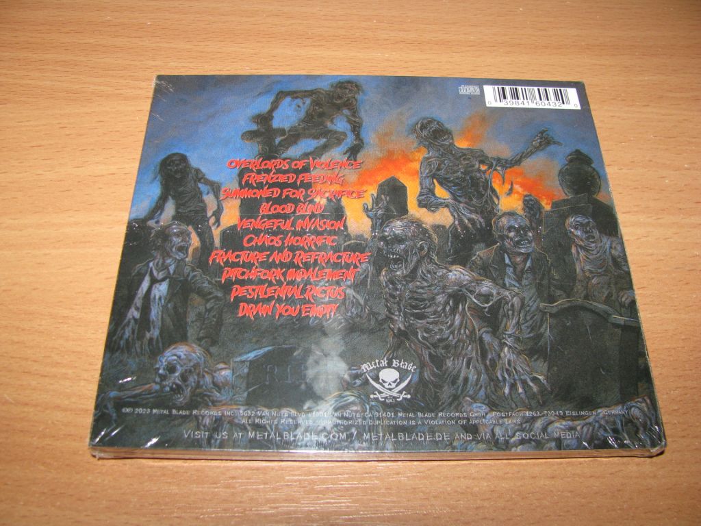 CANNIBAL CORPSE - Chaos Horrific  (2023 Metal Blade DIGI,USA) - фото фото фото 1