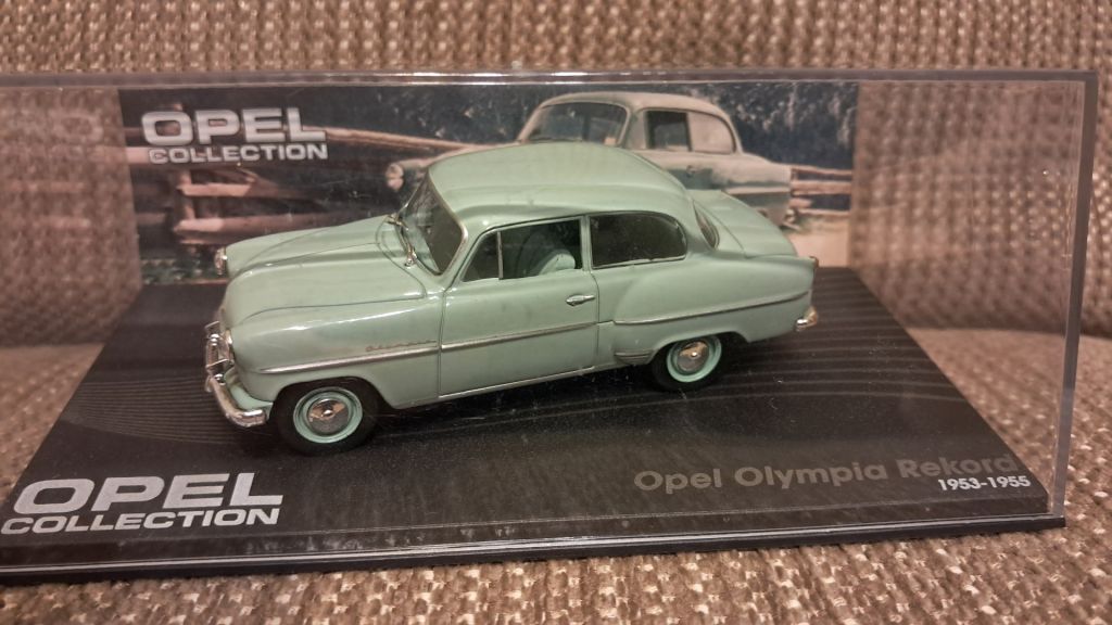 Opel Olympia Rekord 1953-1955 Opel Collection Altaya/IXO - фото фото фото 2