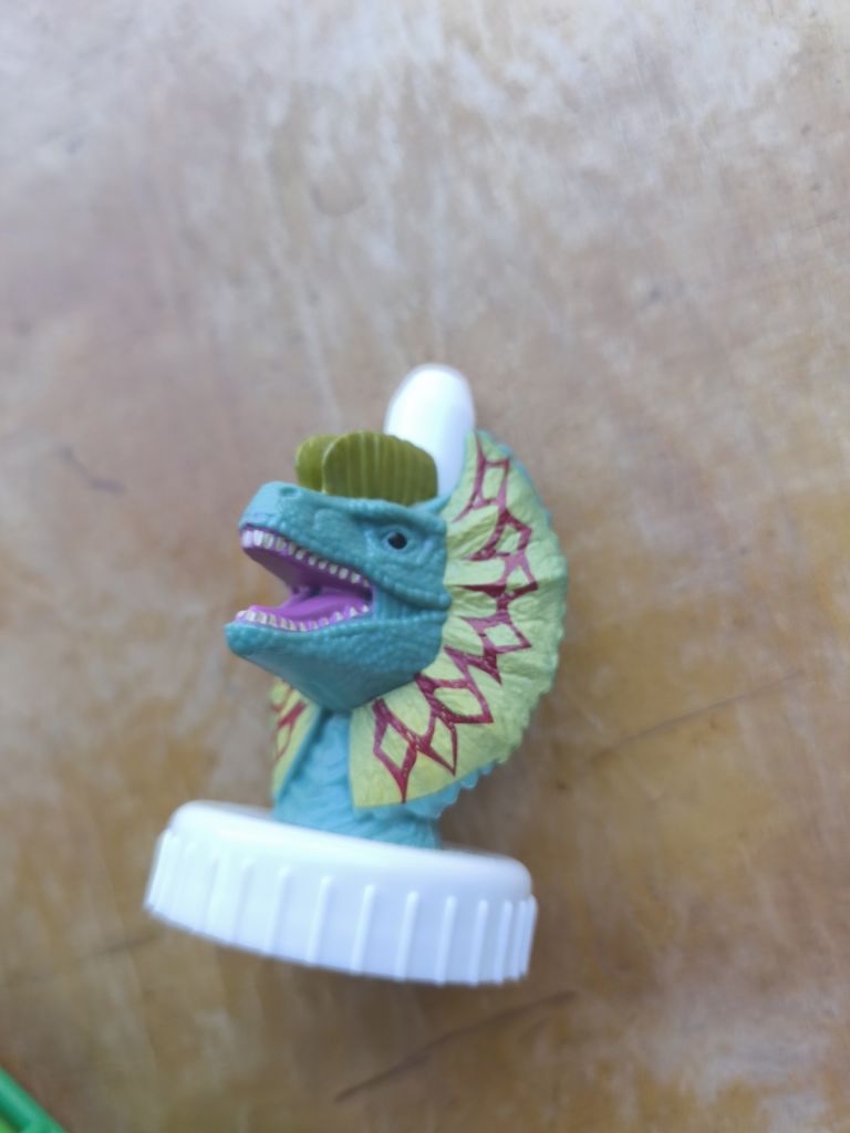 * Good 2 Grow Juice Bottle Character Topper Dinosaur 3 Jerassic Park - фото фото фото 1