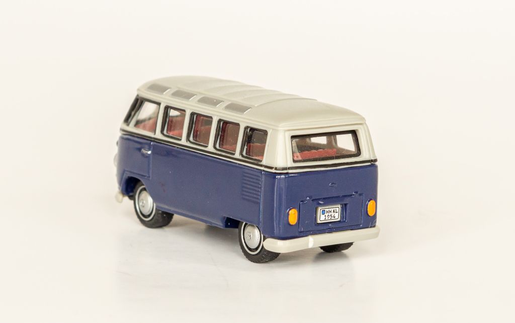 1:72 VW Transporter T1 Samba 1954, Schuco - фото фото фото 4