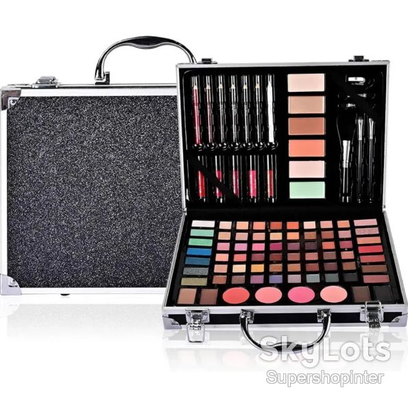 Набор косметики для макияжа в кейсе missyoung GM20250 makeup set black - фото фото фото 1