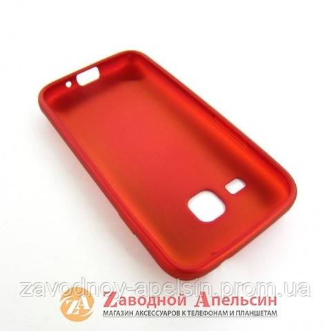 Samsung J1 J105 mini защитный чехол soft touch red - фото фото фото 1