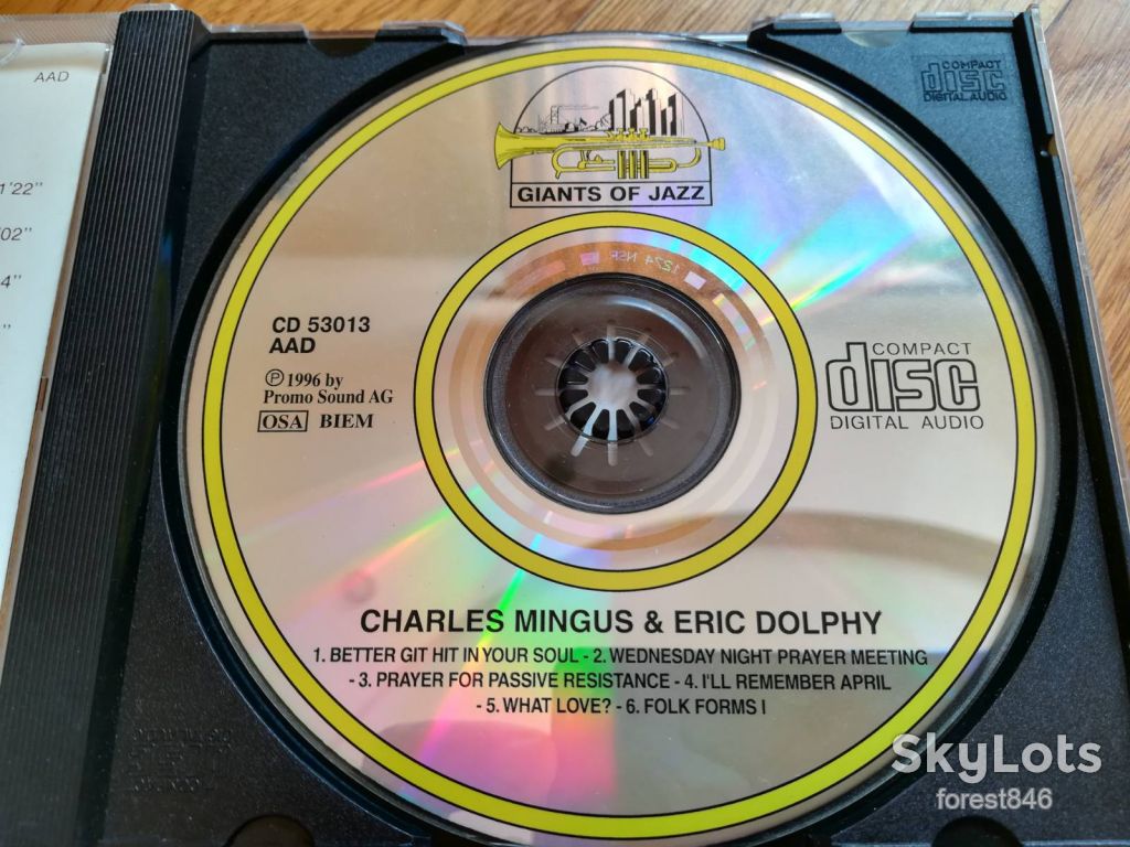Charles Mingus and Eric Dolphy featuring Bud Powell-состояние: 4+ - фото фото фото 5