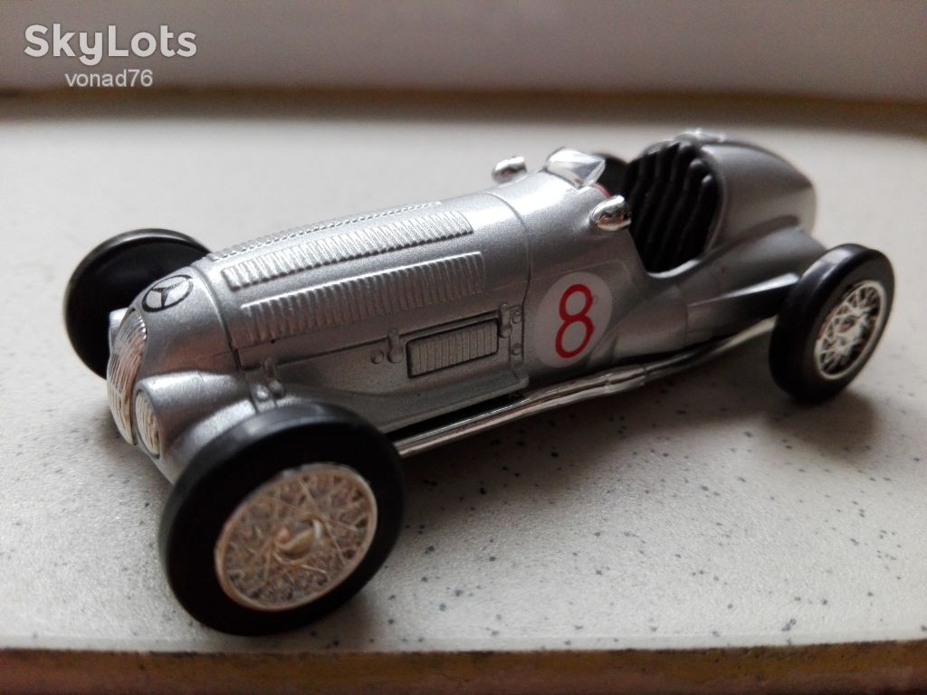 1/43 MERCEDES-BENZ W 125 1937 Silberpfeil. New Ray 2001. - фото фото фото 0