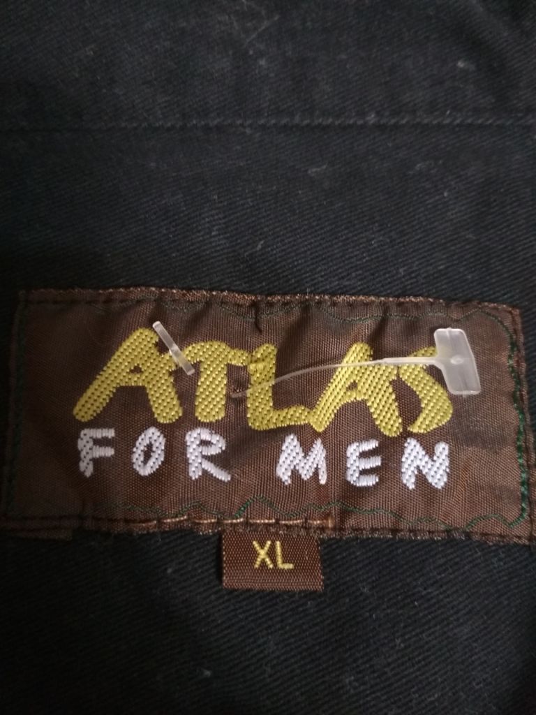 Сорочка. Куртка-сорочка чорна ATLAS FOR MEN p-p XL - фото фото фото 6