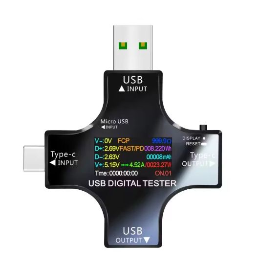 Мультифункціональний USB-тестер J7-c  версія з підтримкою Bluetooth. - фото фото фото 2
