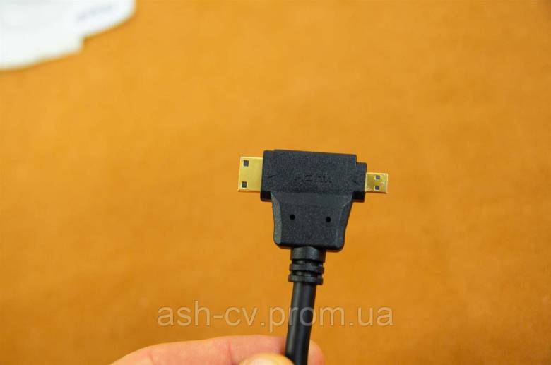 Адаптер, перехідник, Mini, HDMI, Micro, HDMI, на, HDMI, зі США - фото фото фото 3
