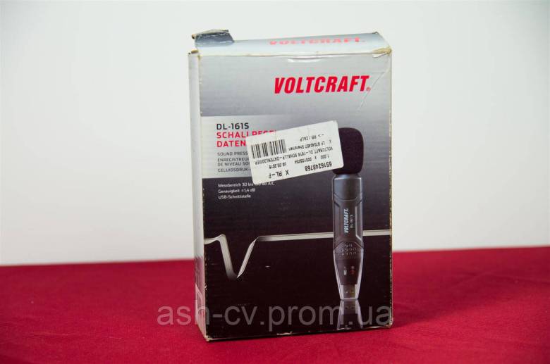 ПрофесійнийМікрофон даталогер VOLTCRAFT DL-161S - фото фото фото 1