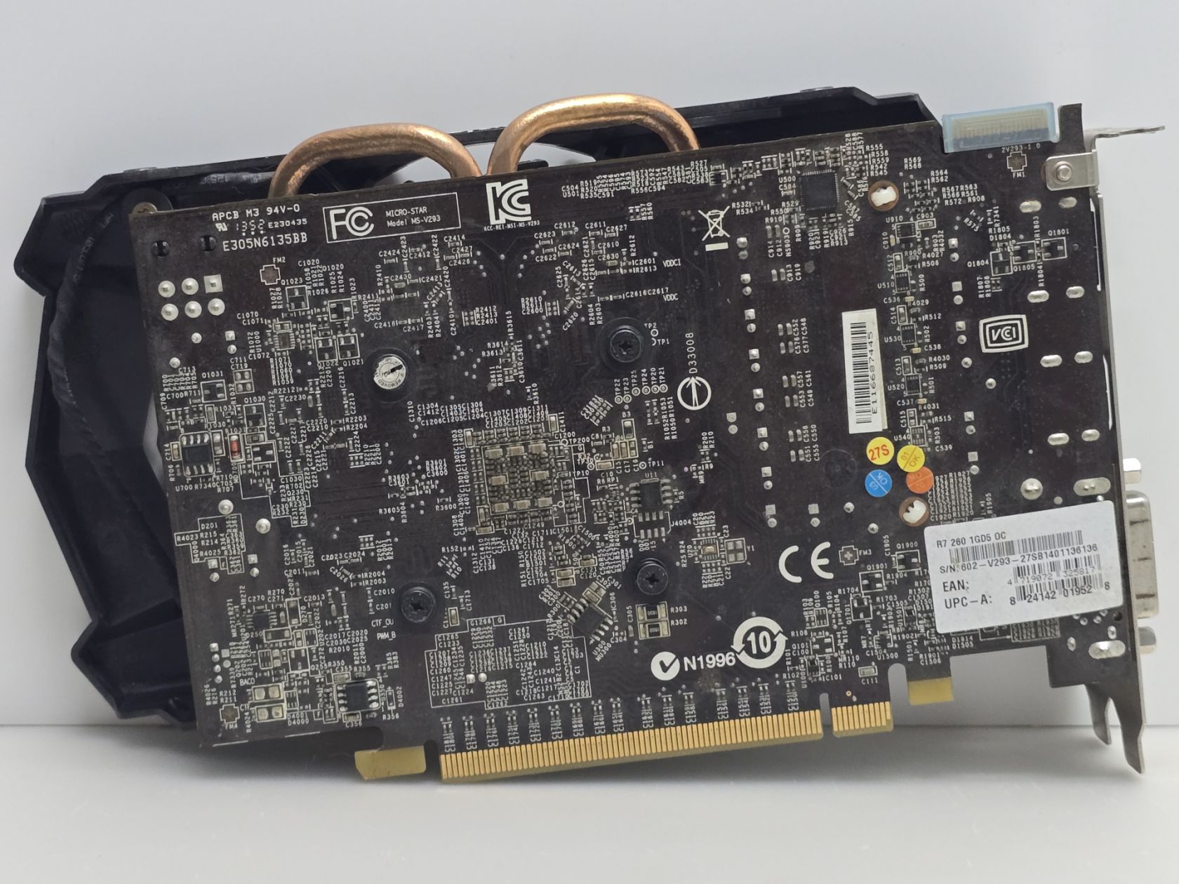 Відеокарта MSI Radeon R7 260 1GB  (GDDR5,128 Bit,HDMI,PCI-Ex,Б/у) - фото фото фото 4