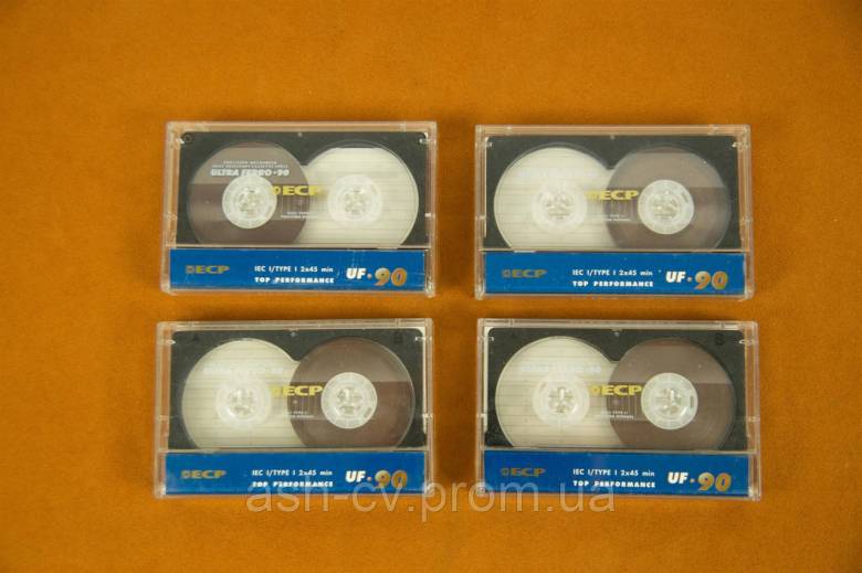 Аудіо касета ECP Ultra Ferro 90 - фото фото фото 0
