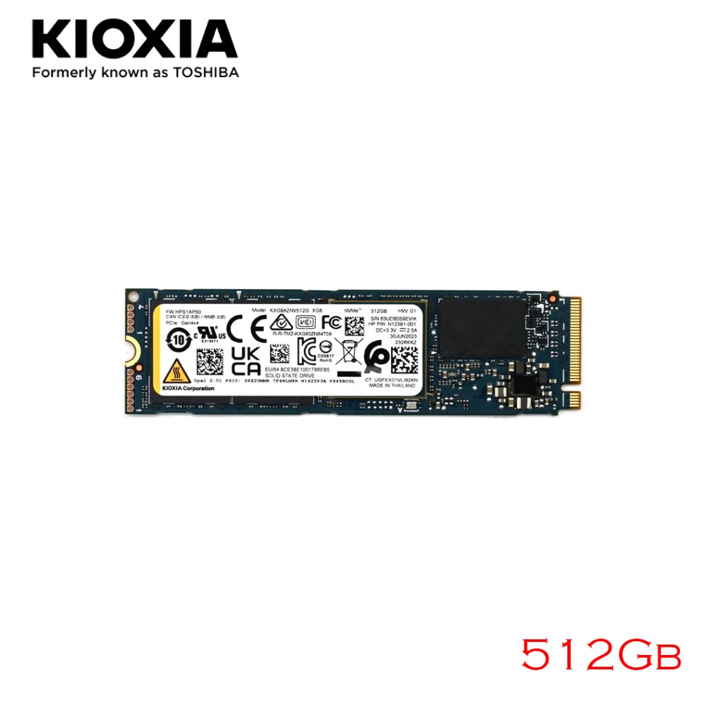 512Gb SSD NVMe PCI-E 3.0  Kioxia XG6 m2 2280 63% - фото фото фото 0